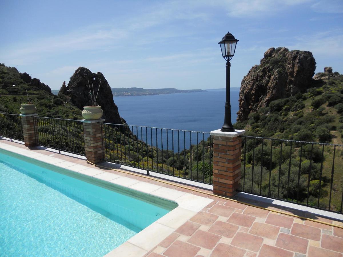 Villa Tramonti Sul Mare Nebida Eksteriør billede