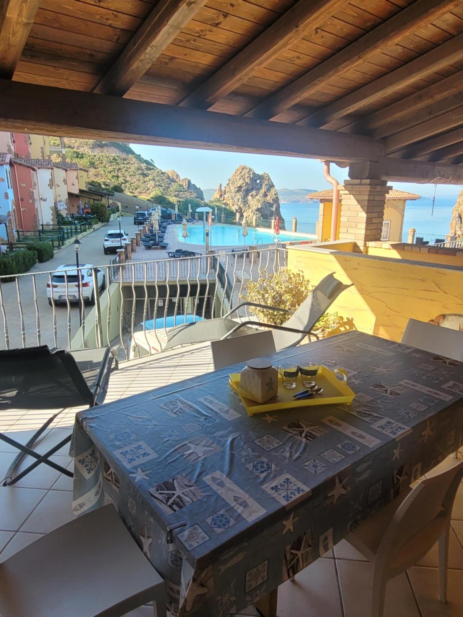 Villa Tramonti Sul Mare Nebida Eksteriør billede
