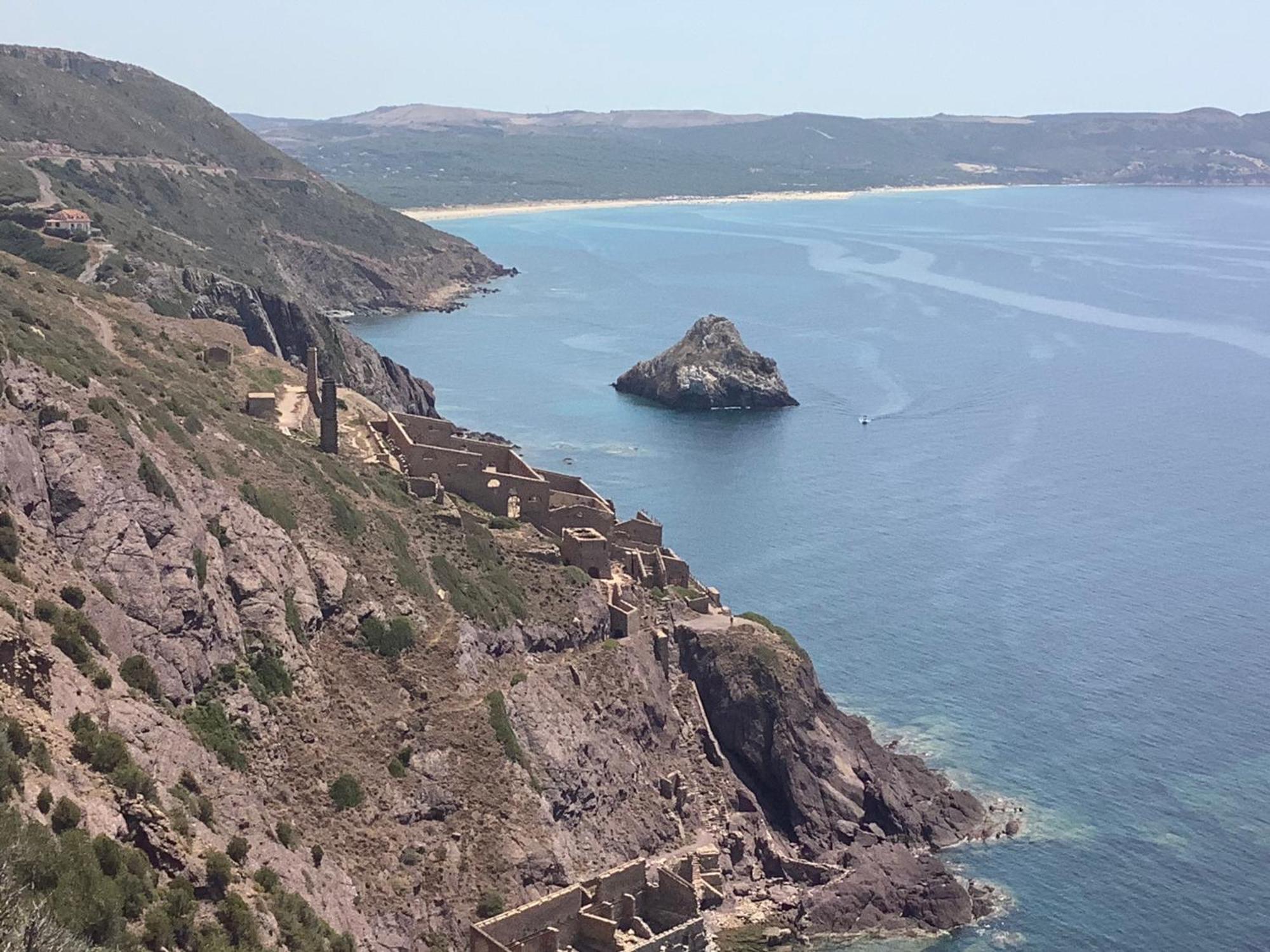 Villa Tramonti Sul Mare Nebida Eksteriør billede