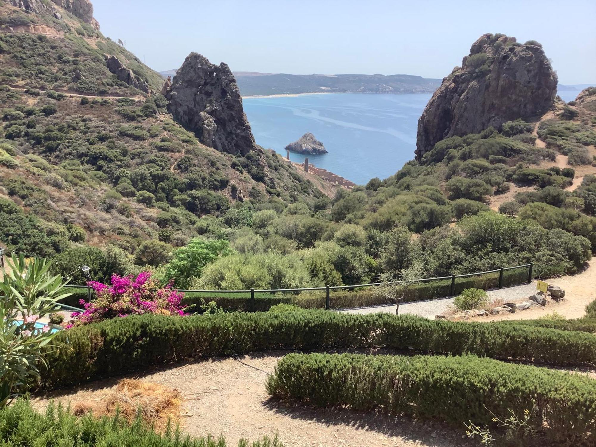 Villa Tramonti Sul Mare Nebida Eksteriør billede