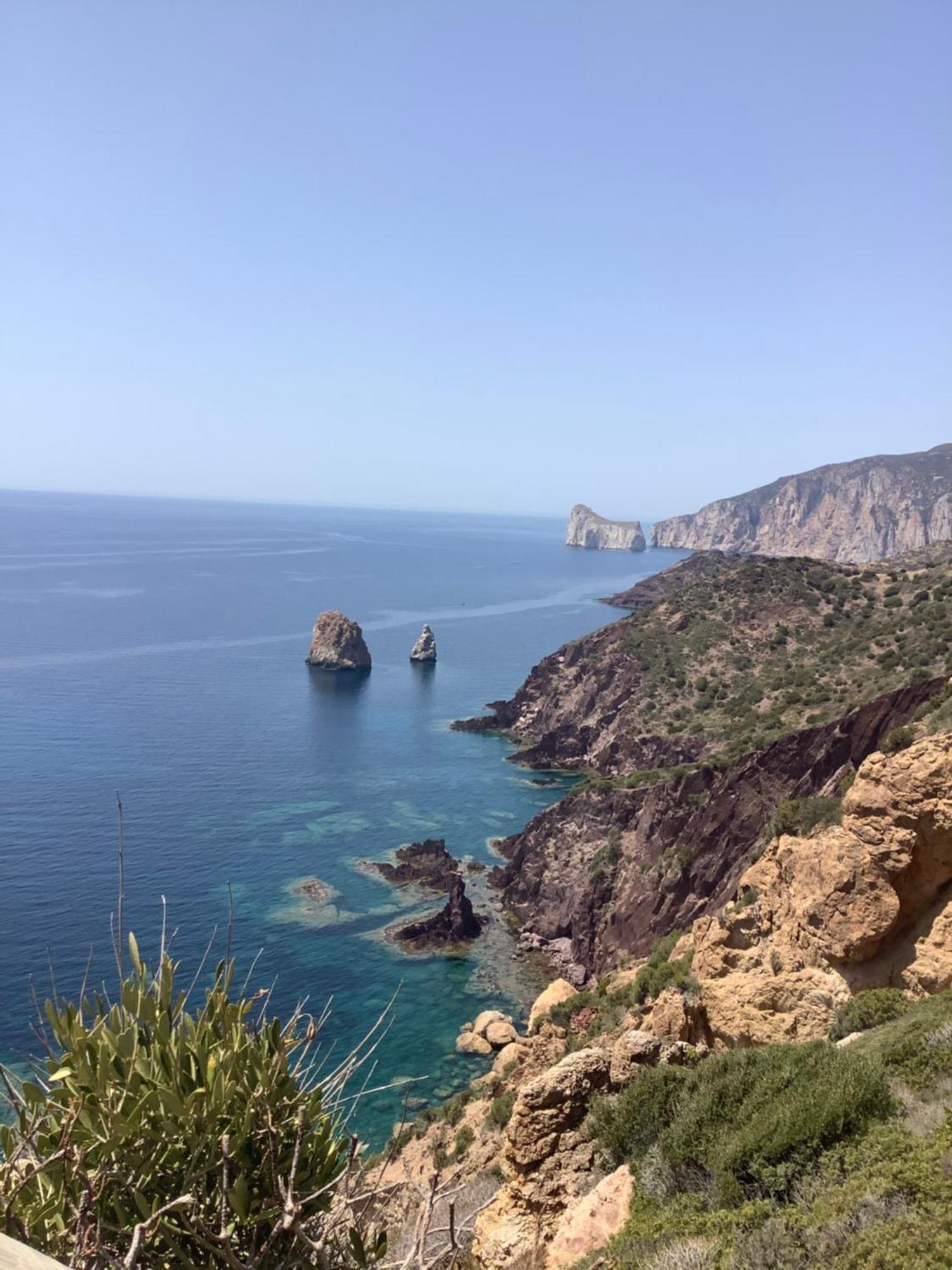 Villa Tramonti Sul Mare Nebida Eksteriør billede