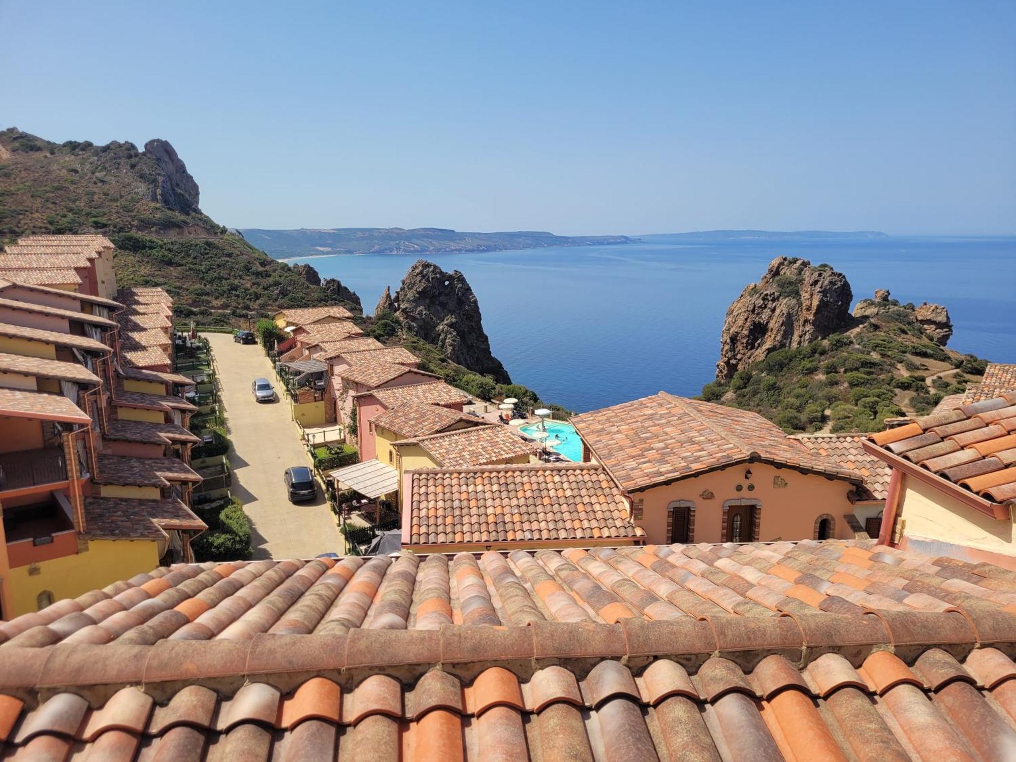 Villa Tramonti Sul Mare Nebida Eksteriør billede