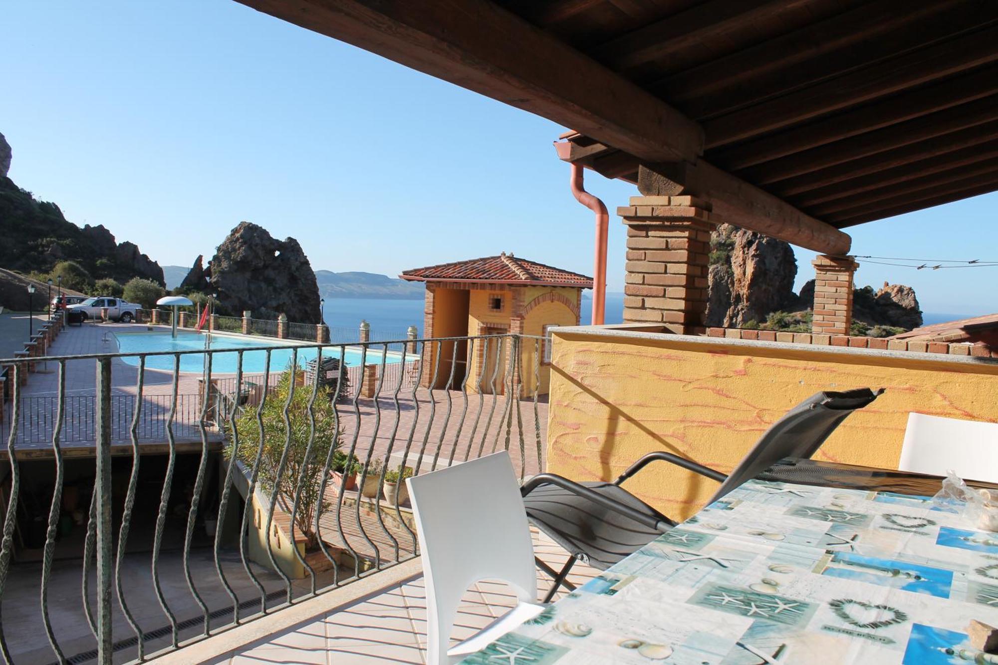 Villa Tramonti Sul Mare Nebida Eksteriør billede