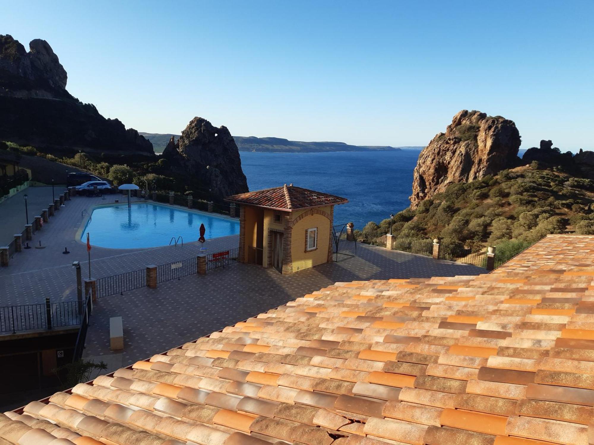Villa Tramonti Sul Mare Nebida Eksteriør billede